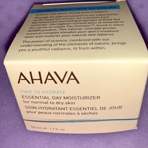 AHAVA moisturizer